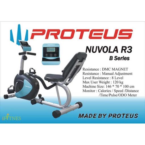 مشخصات دوچرخه ثابت پروتئوس Nuvola R3