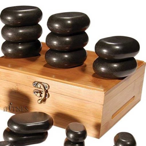 Pieces massage stones set 22 6