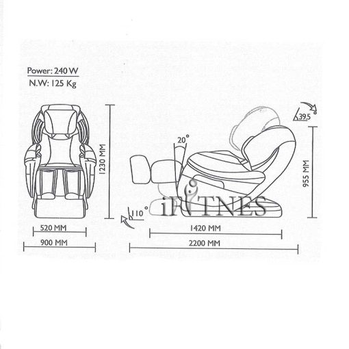 صندلی ماساژور آیرست iRest SL A80